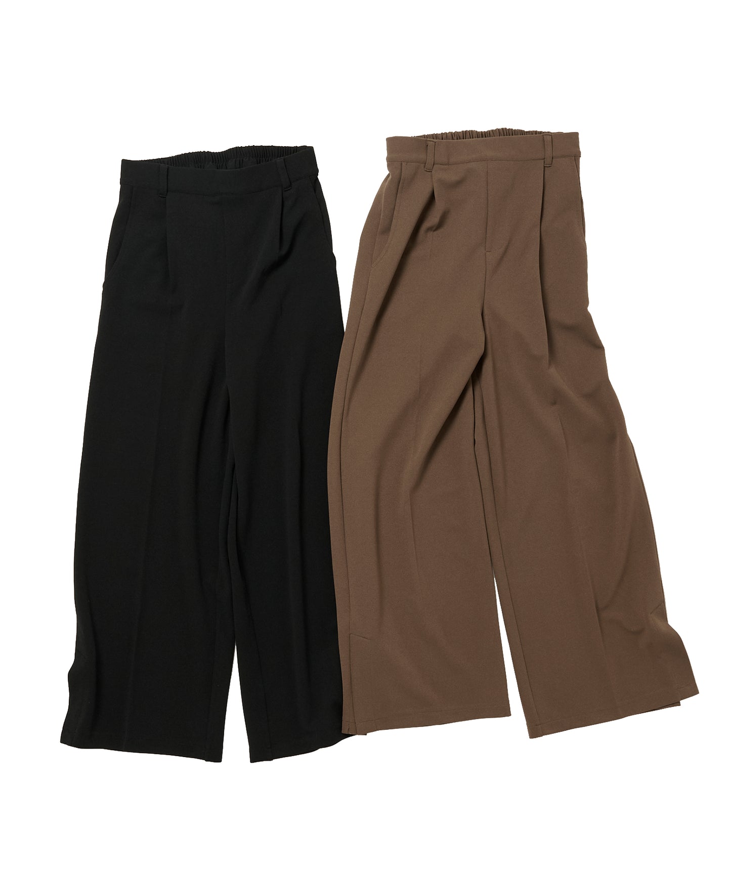 【再入荷】美ライン ストレッチストレートパンツ