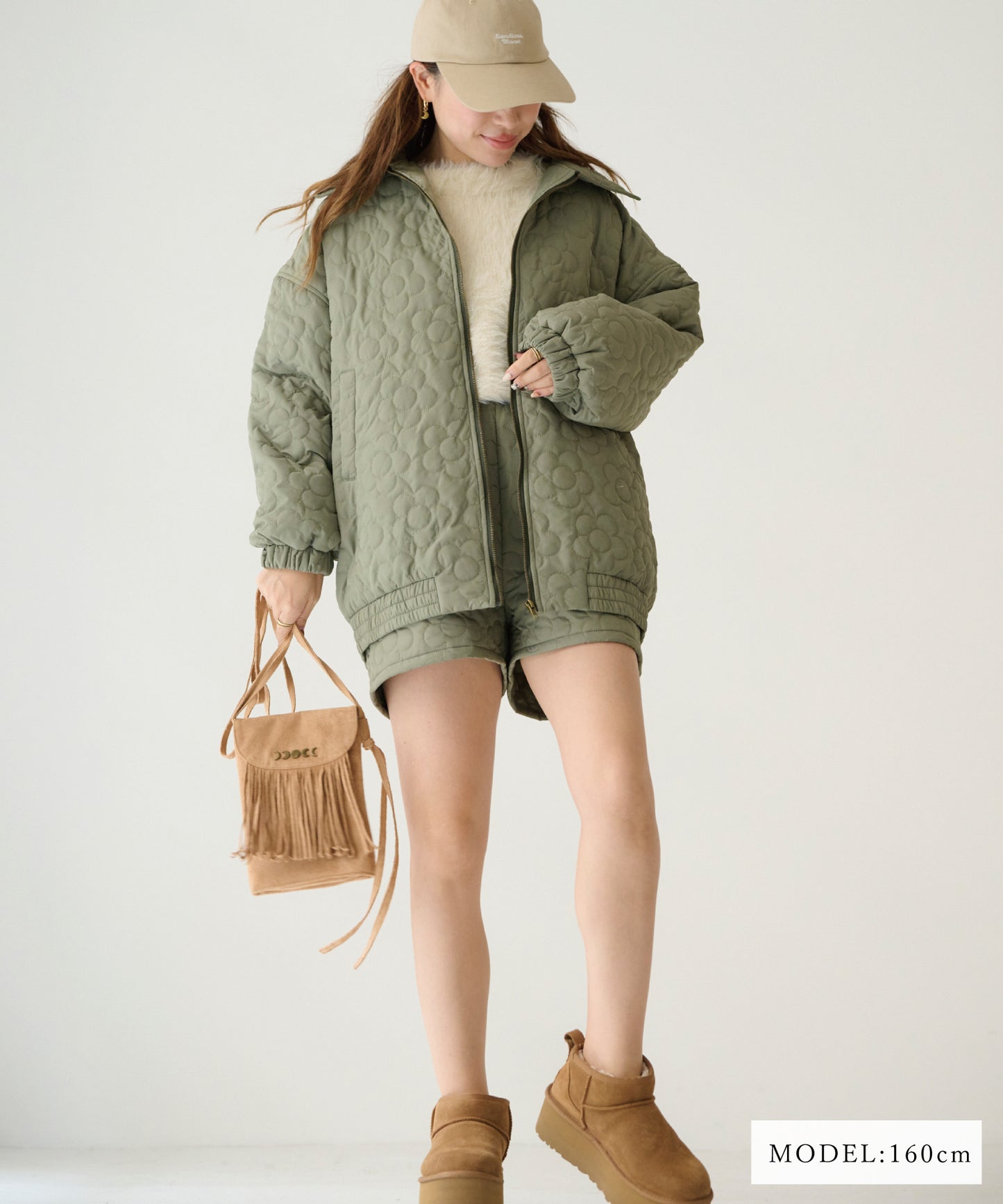 \SET割♡2,000円OFF/flowerキルティングセットアップ