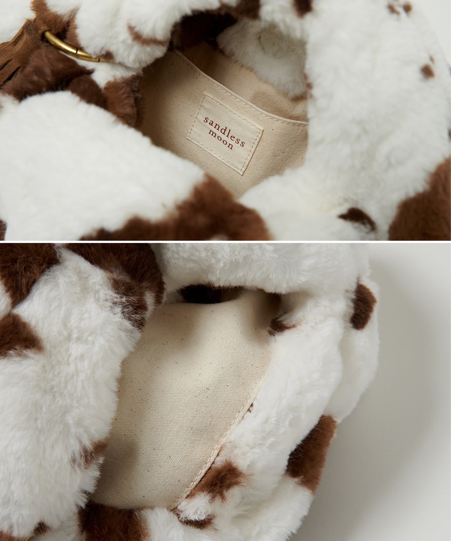 ふわふわcowバッグ