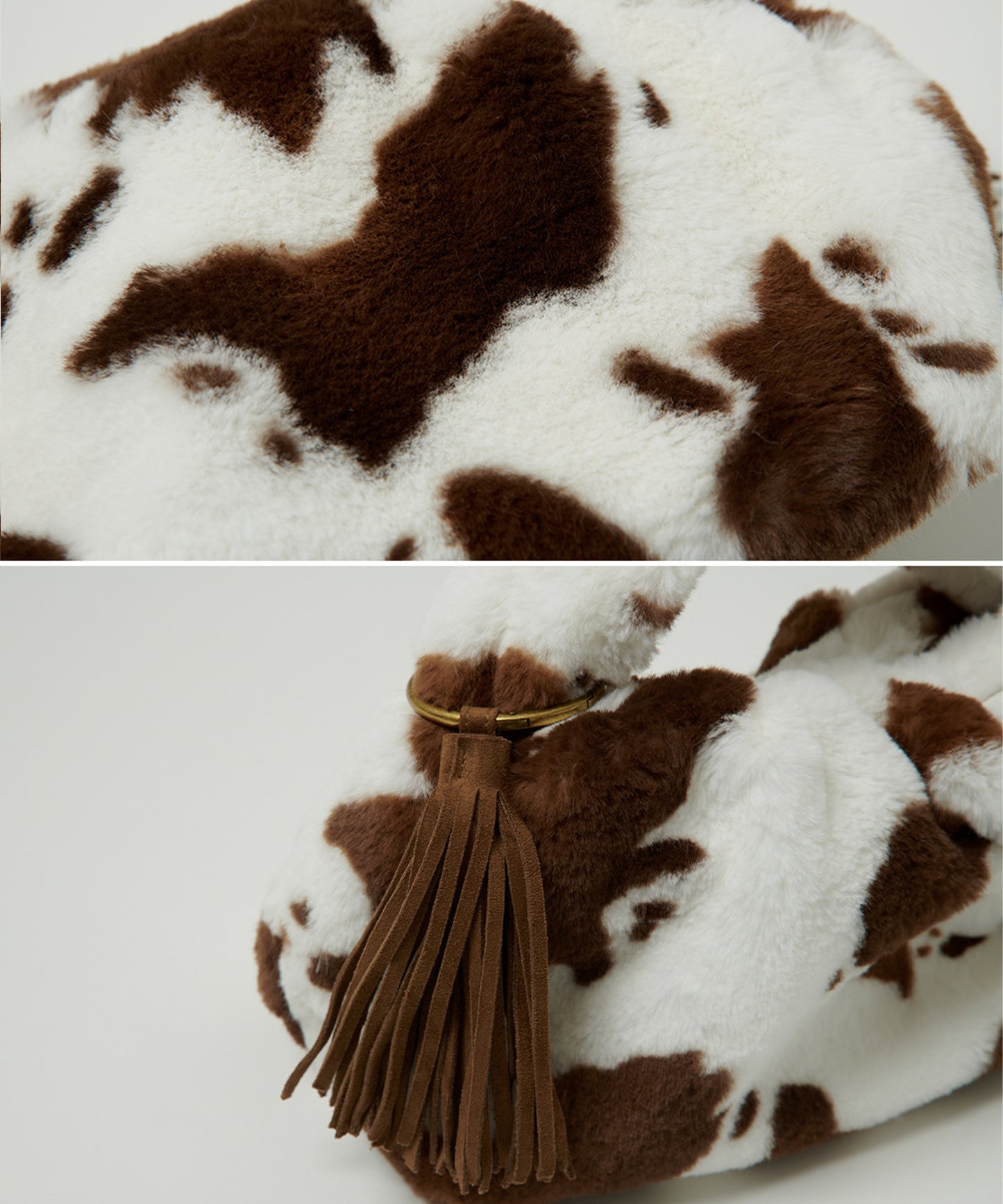ふわふわcowバッグ