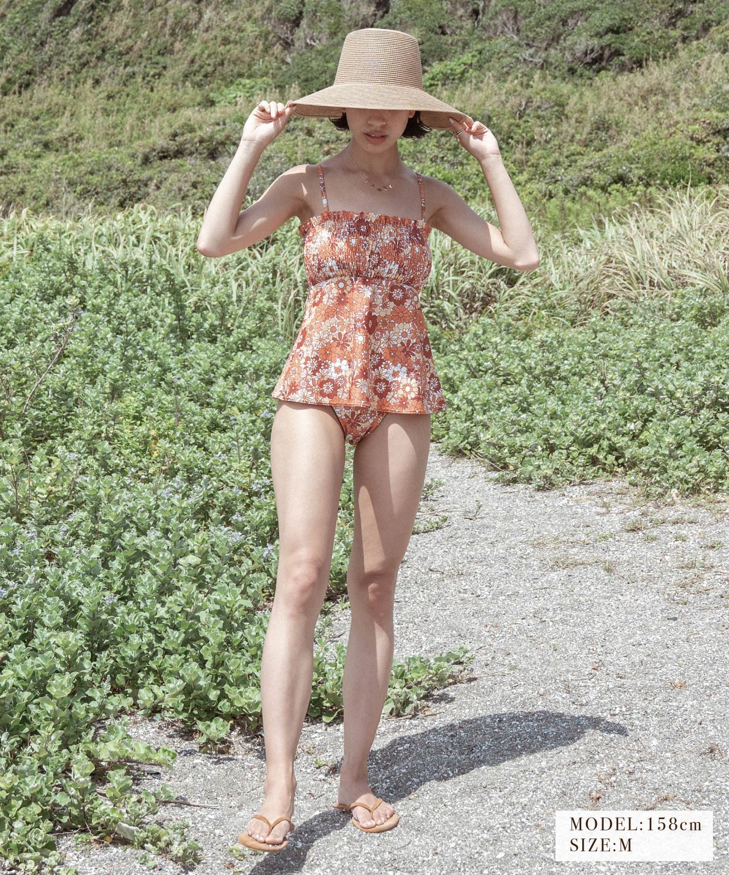 【 LAST STOCK 】retro flower bikini