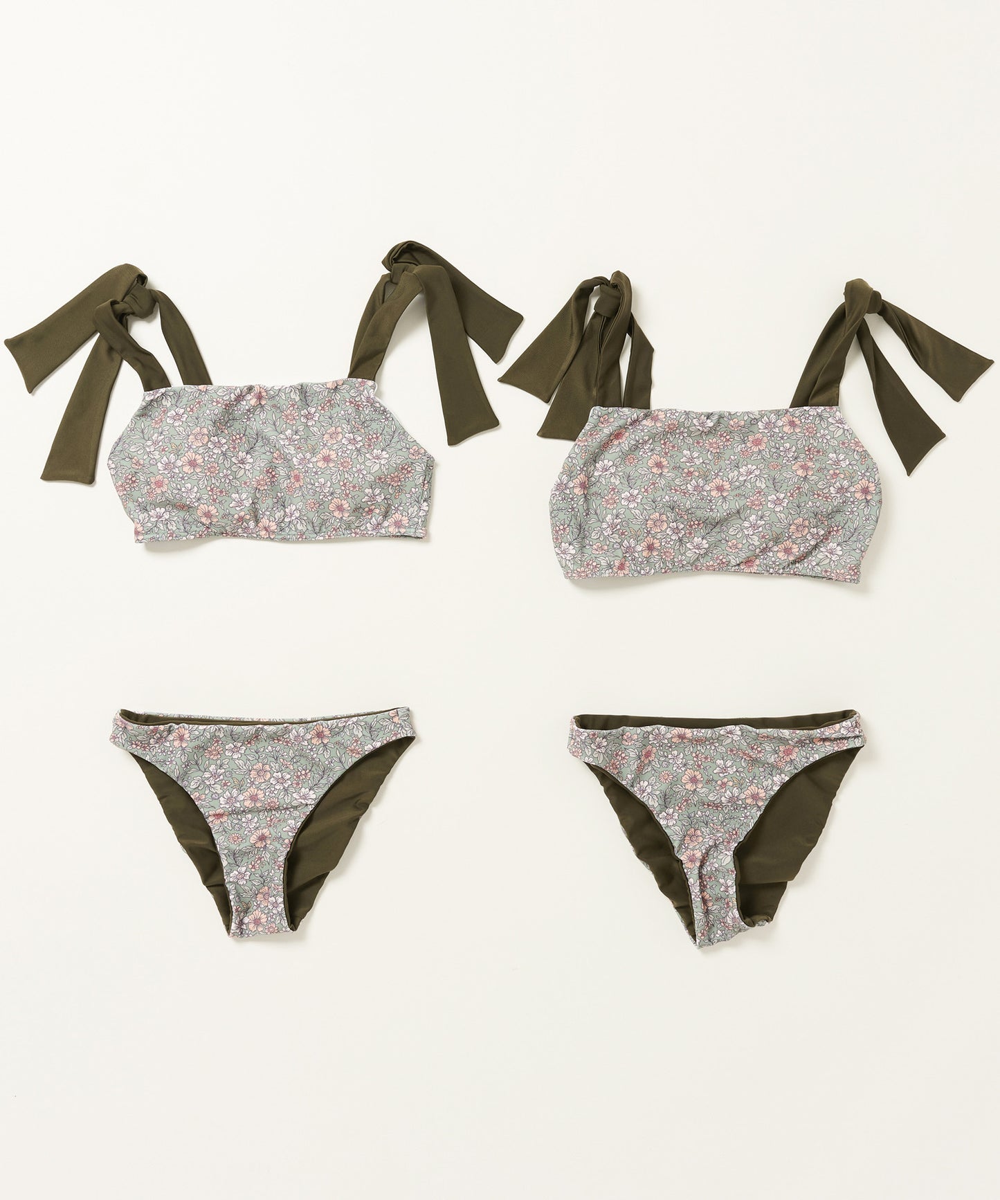 【 LAST STOCK 】ribbon floret bikini