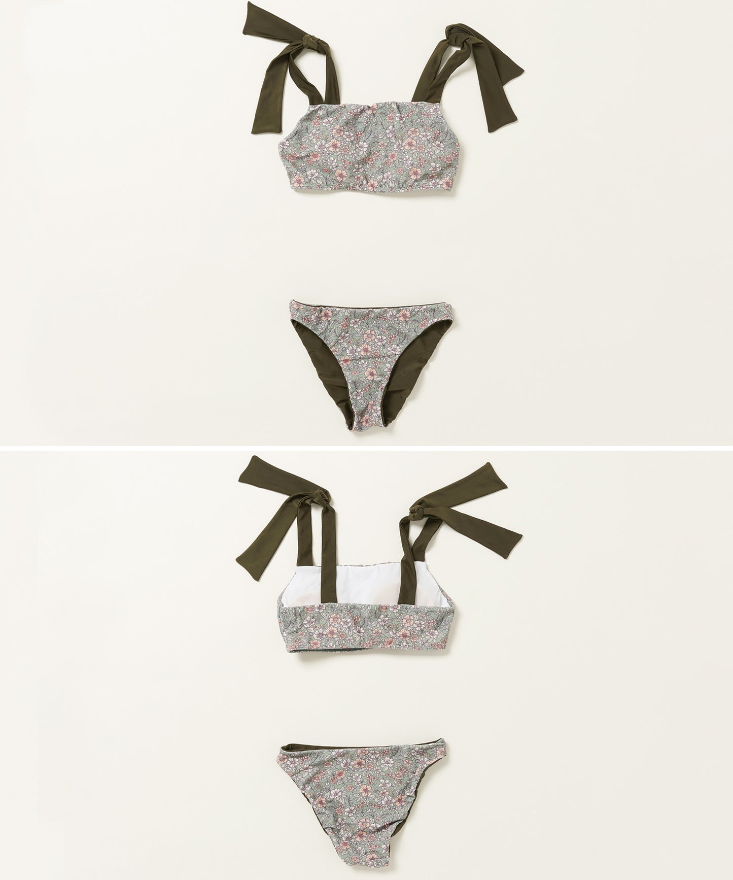 【 LAST STOCK 】ribbon floret bikini