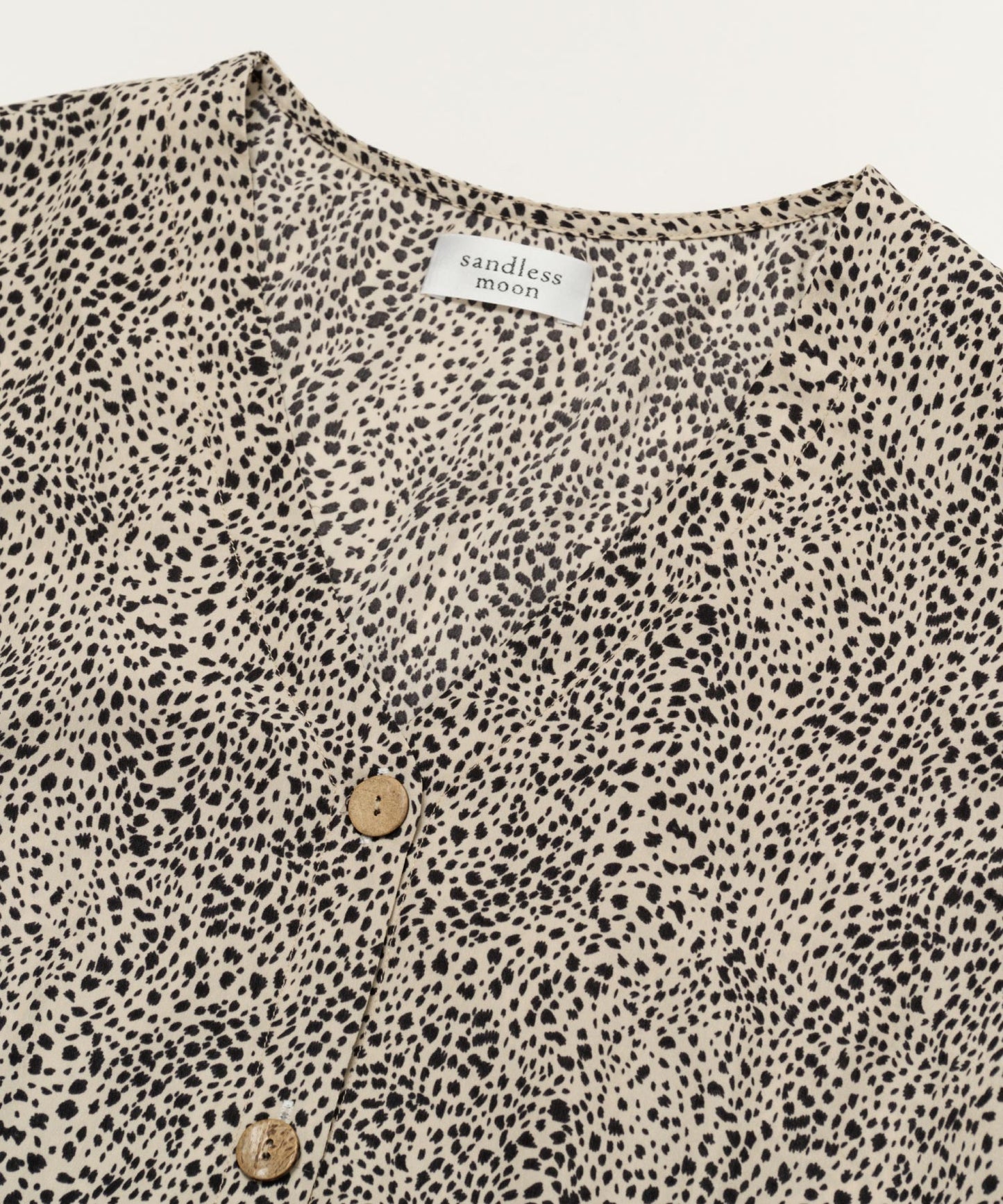 Leopard マキシワンピース