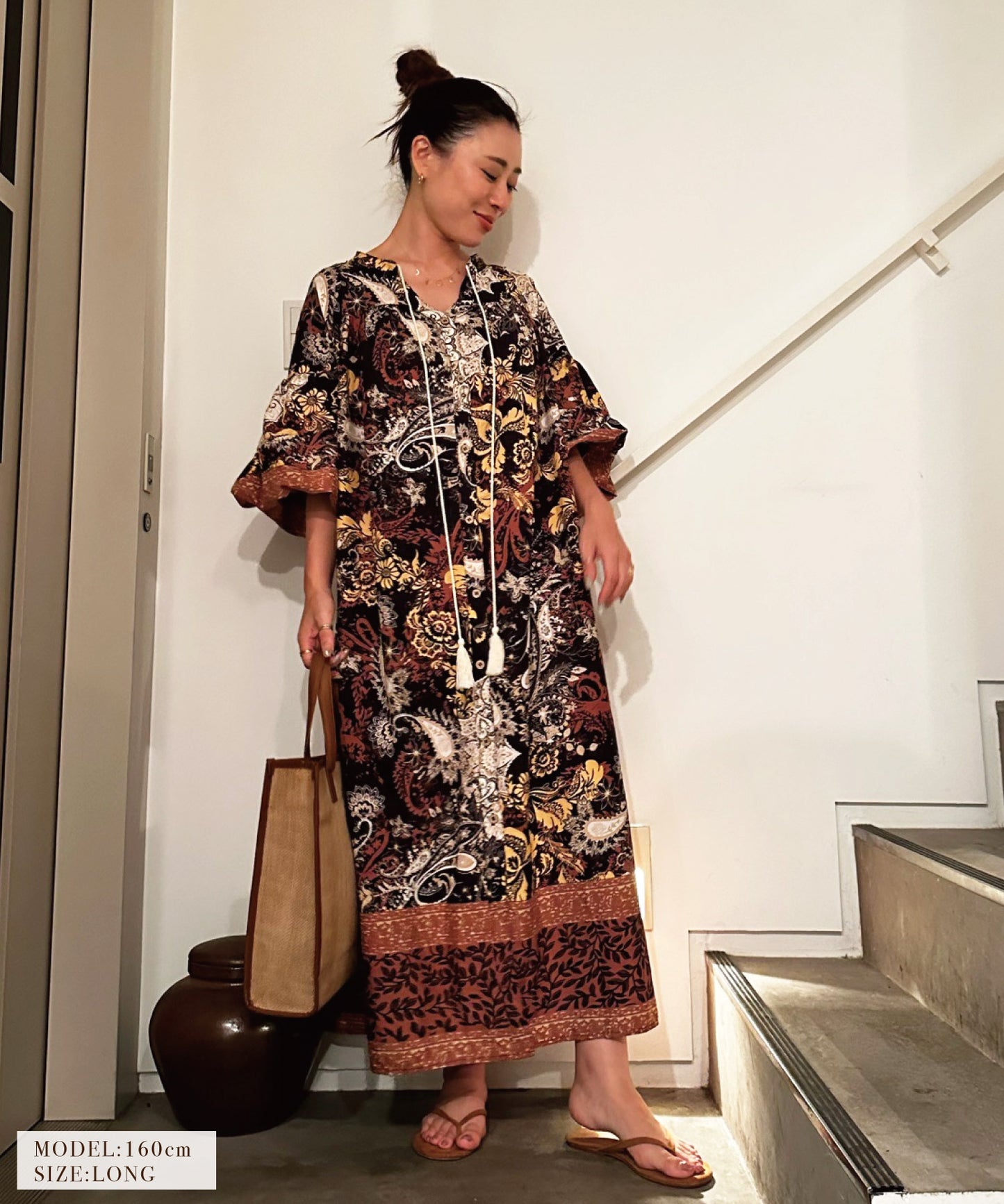 Bohemianワンピース