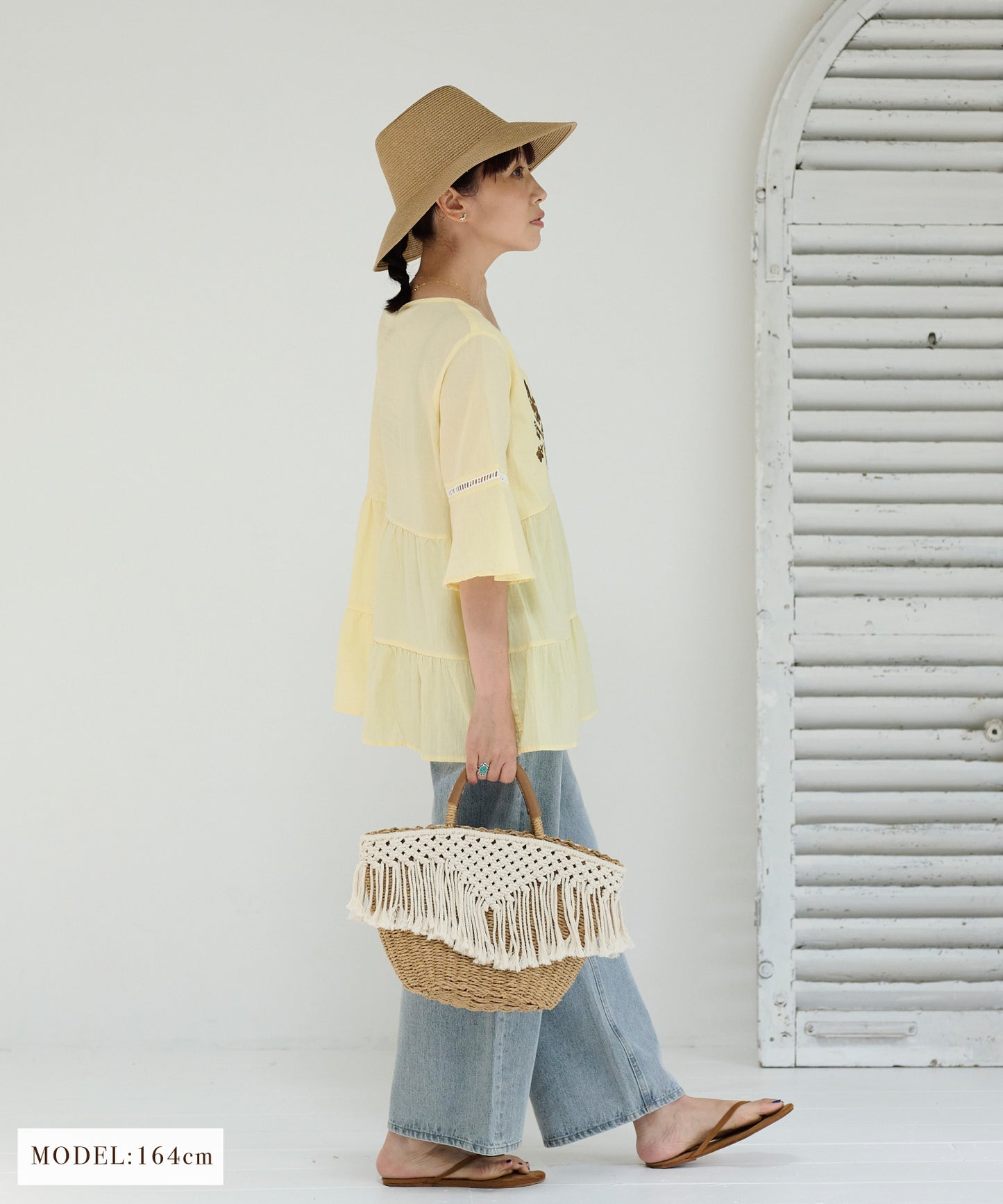 embroideryチュニック