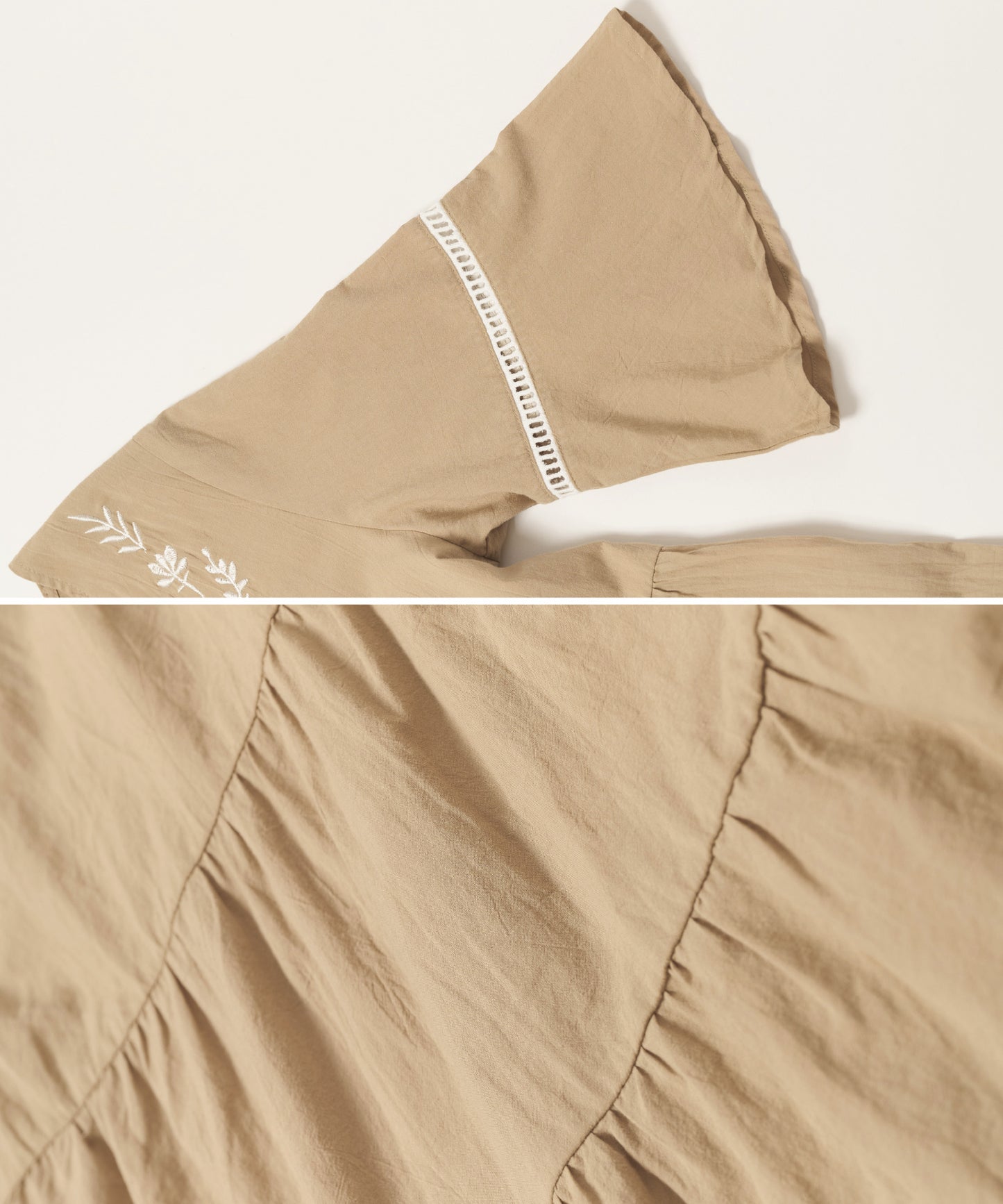embroideryチュニック