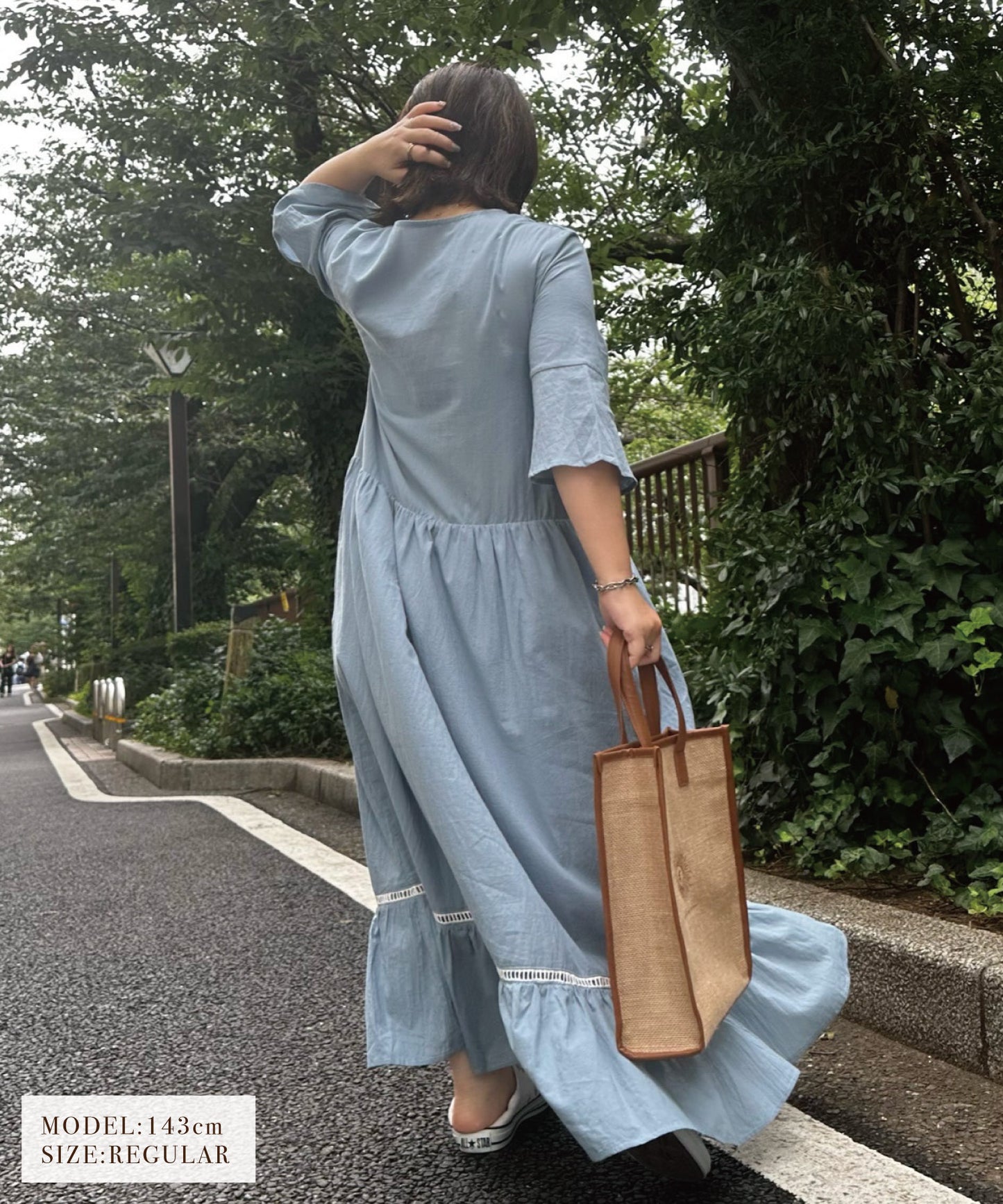 embroideryワンピース