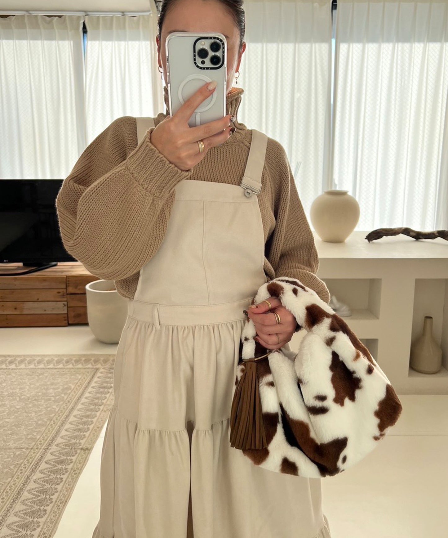 コーデュロイサロペット