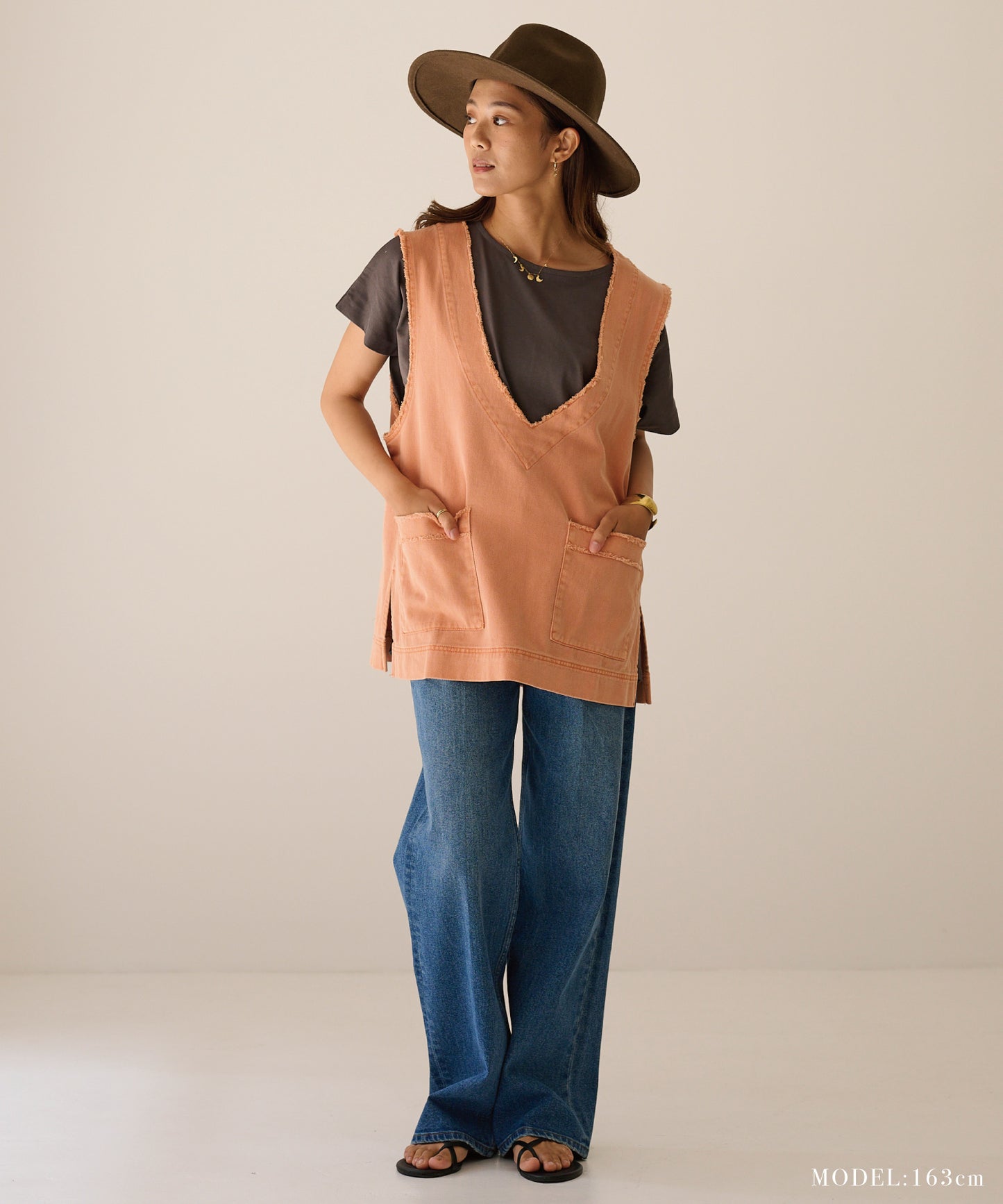 ドレープTシャツ