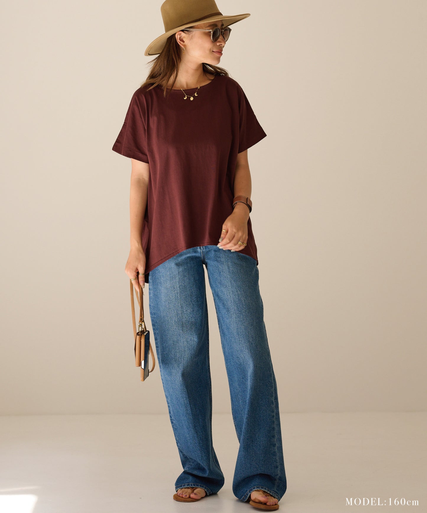ドレープTシャツ