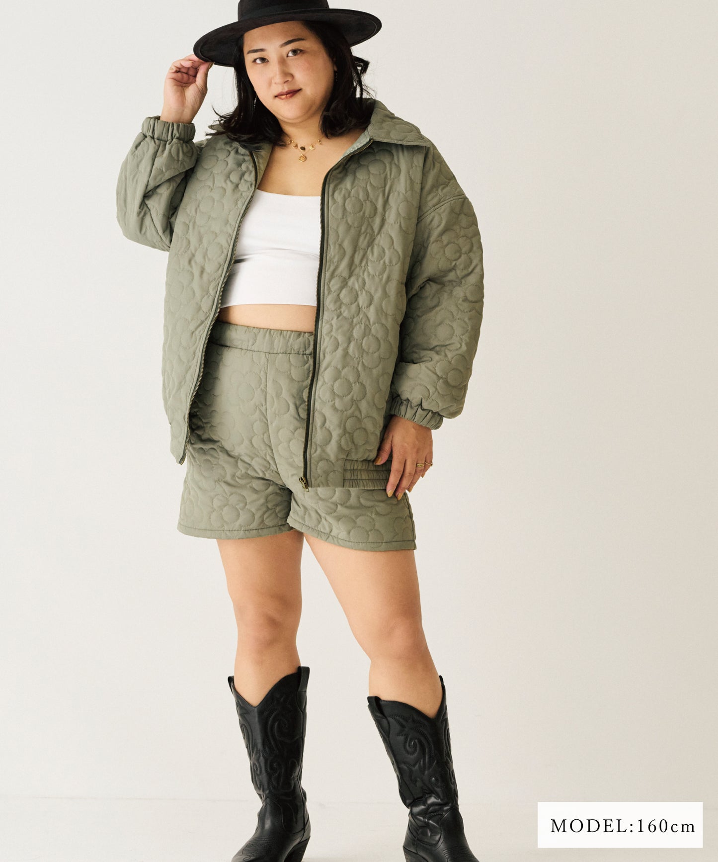 \SET割♡2,000円OFF/flowerキルティングセットアップ