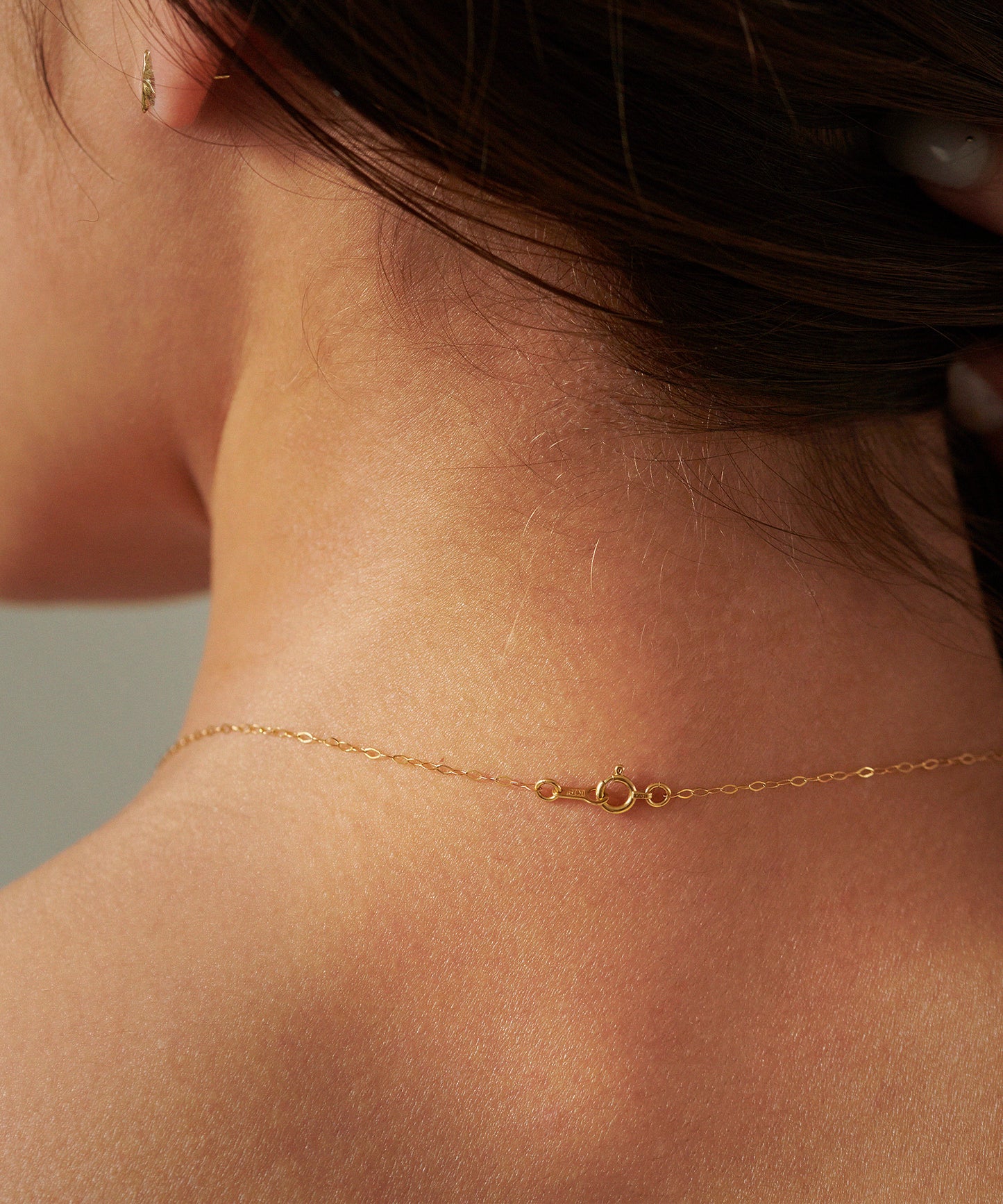 moon phases ネックレス 18K gold
