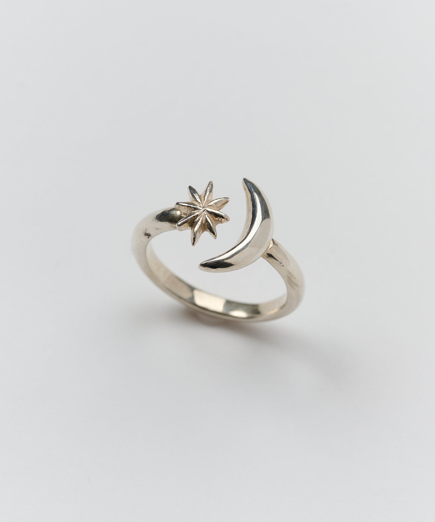 moon twinkle star リング silver