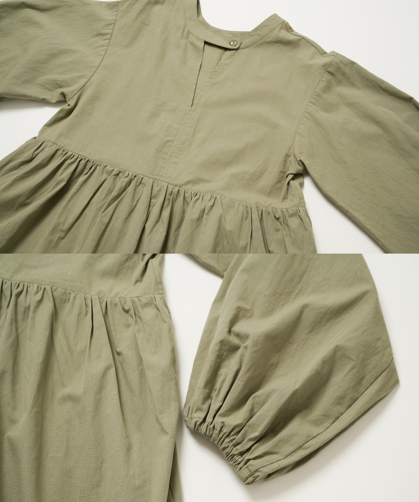 2way cottonワンピース