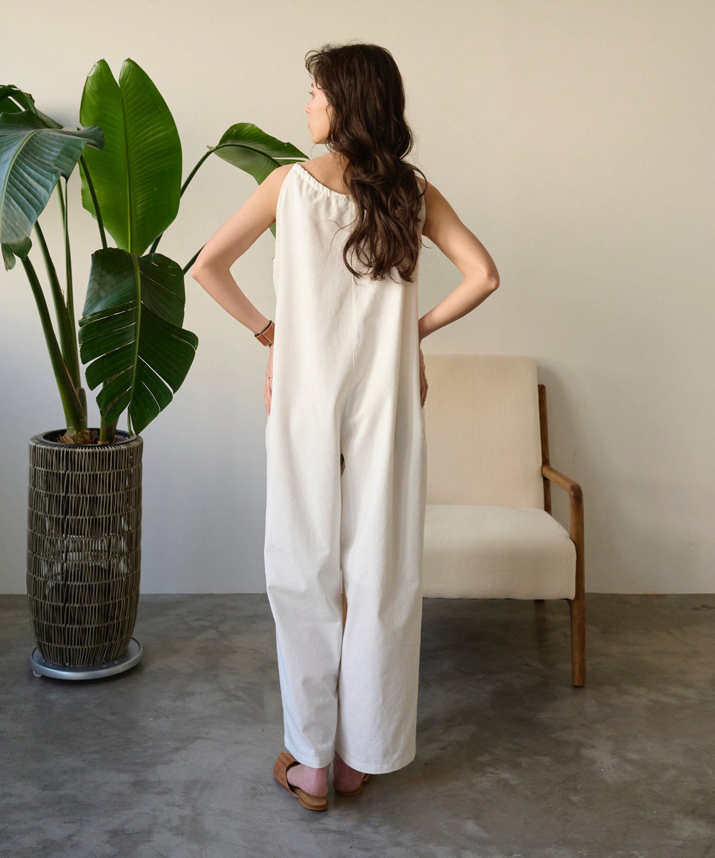 linen 2wayサロペット