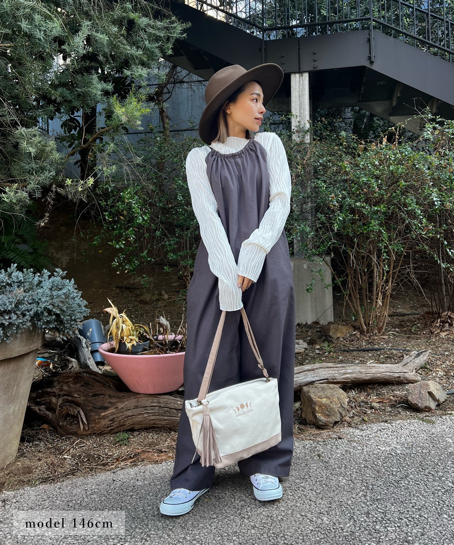 linen 2wayサロペット