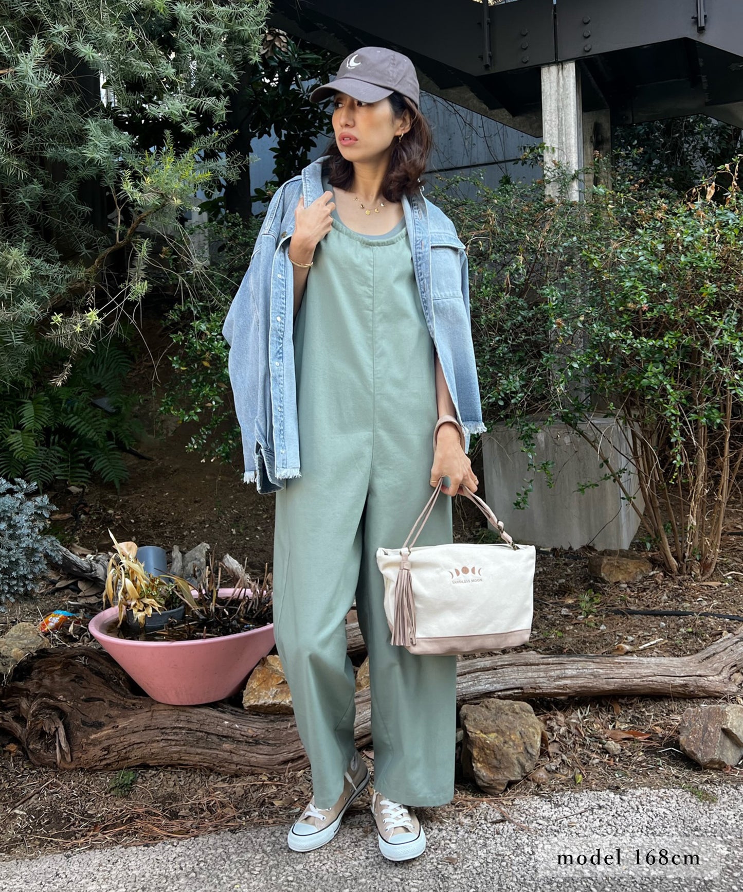 linen 2wayサロペット