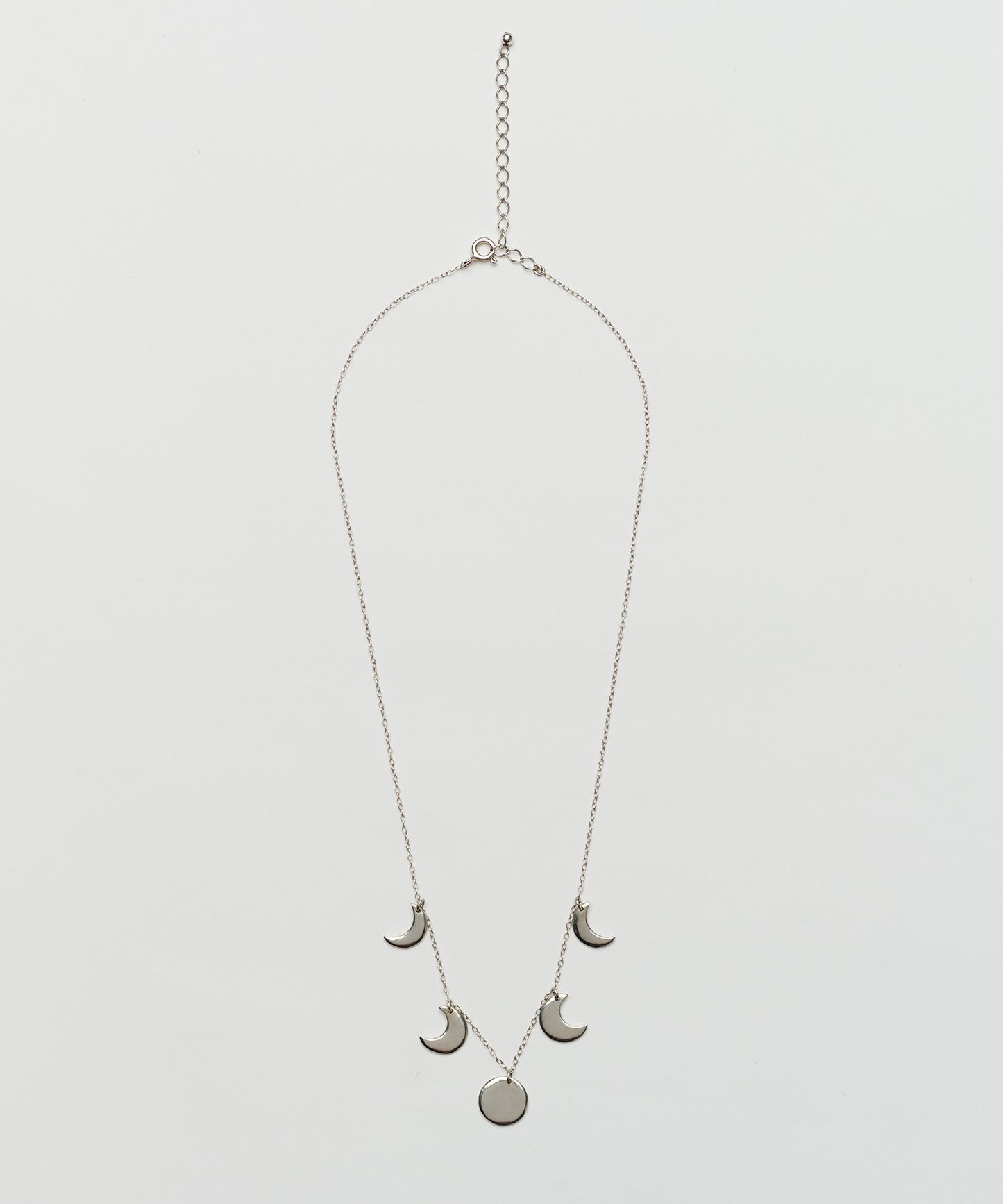 moon phases ネックレス silver【12/22以降順次発送・日時指定不可】