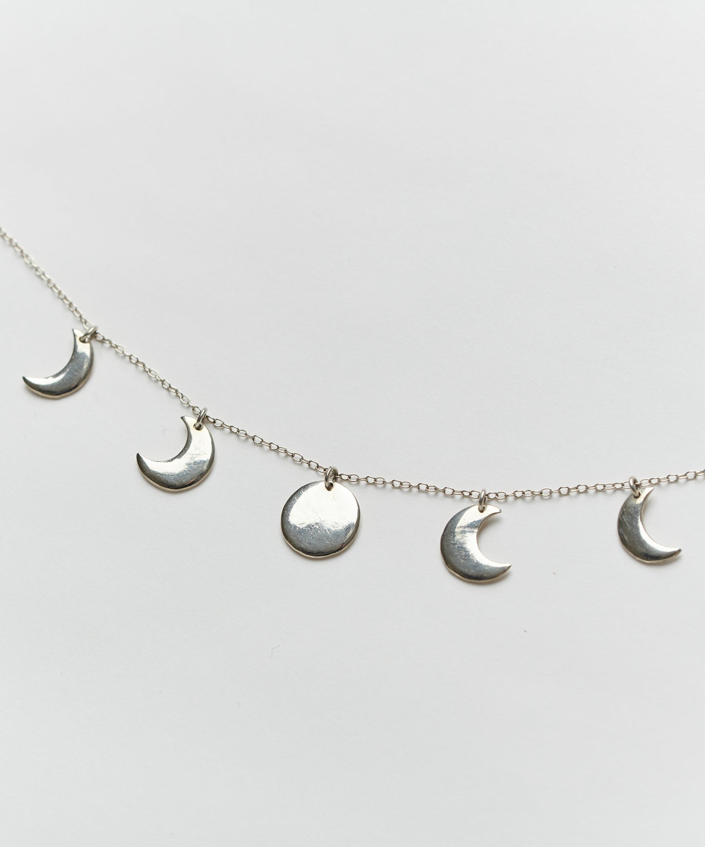 moon phases ネックレス  silver【12/22以降順次発送・日時指定不可】
