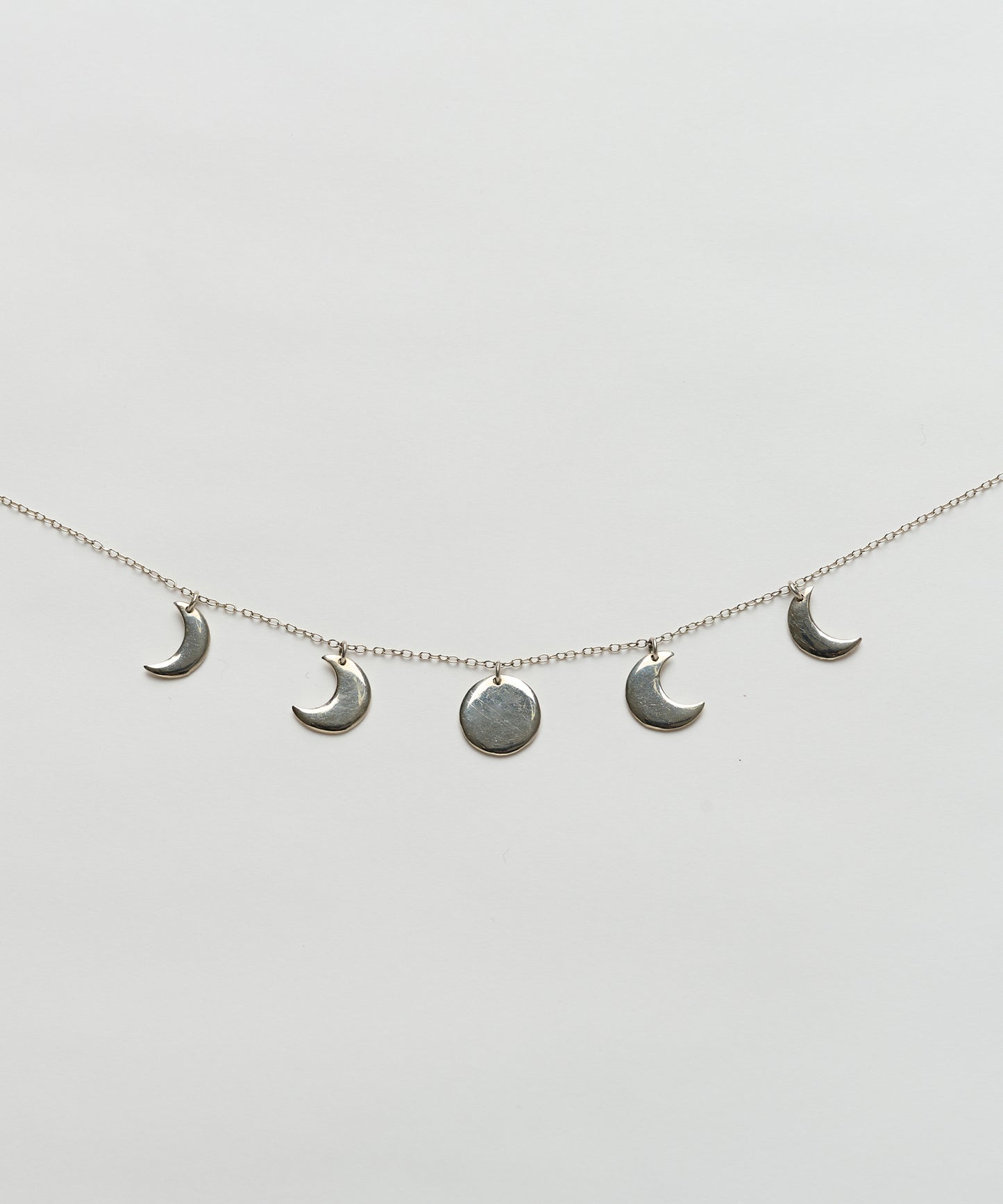 moon phases ネックレス  silver【12/22以降順次発送・日時指定不可】